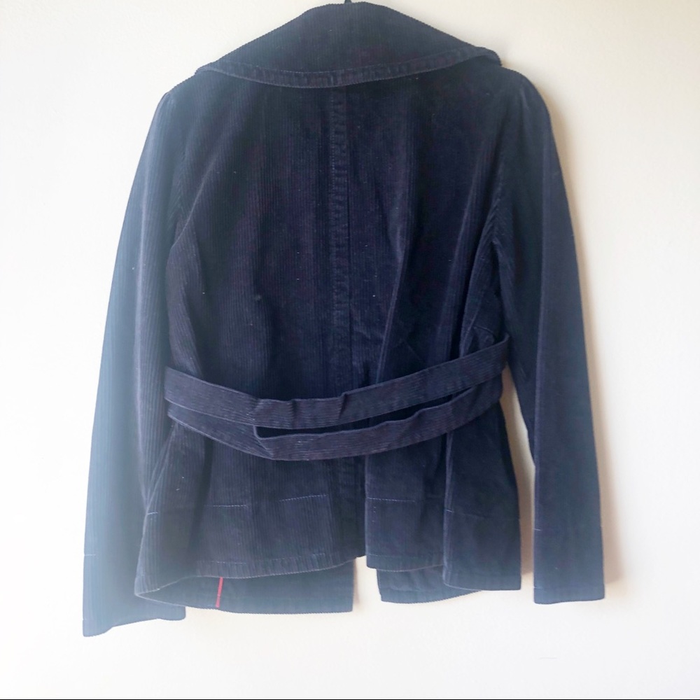 Elephant Corduroy Pea Coat - Picture 7 of 7